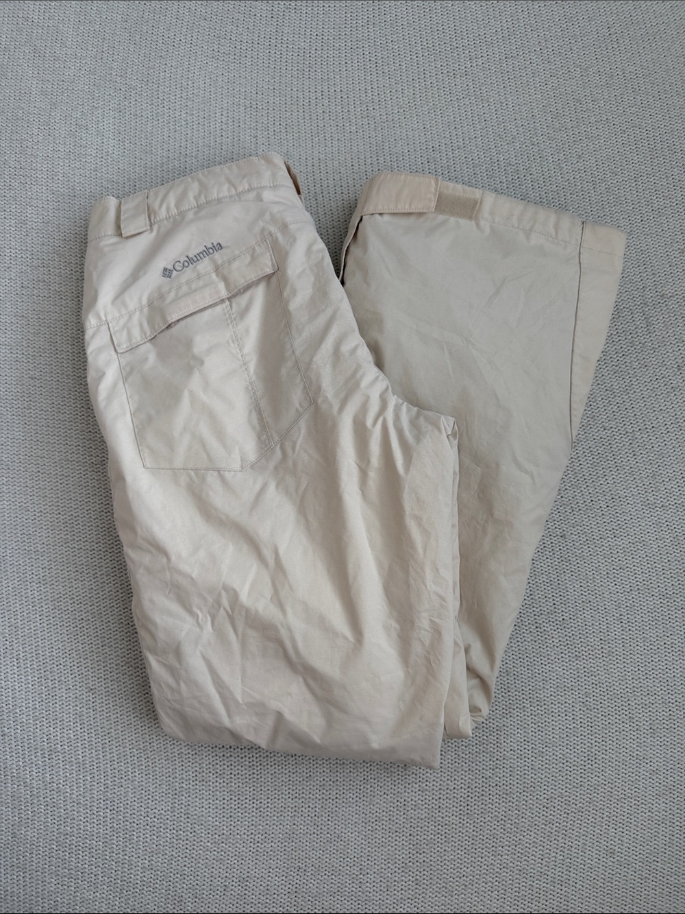 Columbia Moonlight Mover Omni-Shield Snow Pants Cream Size Medium